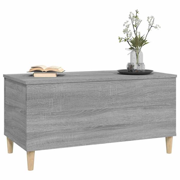 vidaXL Couchtisch Grau Sonoma 90x44,5x45 cm Holzwerkstoff