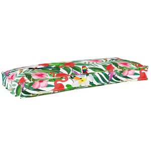 vidaXL Kissen Floral Mehrfarbig 100 x 40 x 8 cm Oxford-Stoff