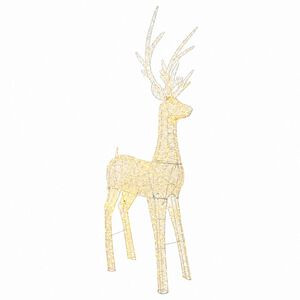 vidaXL Weihnachts-LED-Rentier-Motivleuchte LOVIISA 1000 LEDs