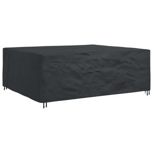 vidaXL M&ouml;belbezug Uni Schwarz 300 x 250 x 100 cm 420D