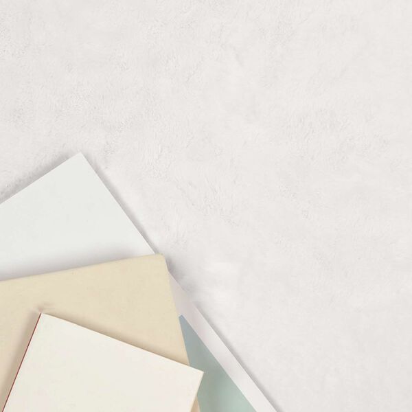 vidaXL Kunstfell Hasen Teppich Olite Wei&szlig; 120 x 170 cm Polyester