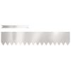 vidaXL Raseneinfassung 50 pcs Silber 100 x 0,05 x 20 cm Edelstahl