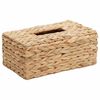 vidaXL Taschentuchboxdeckel 2 pcs Wasserhyazinthe 27,5 x 16,5 x 14 cm
