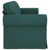 vidaXL Sofa Dunkelgr&uuml;n Gesamtabmessungen: 245 x 82 x 80 cm (B x T x H)