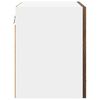 vidaXL H&auml;ngeschrank Ger&auml;ucherte Eiche 40 x 31 x 40 cm Holzwerkstoff