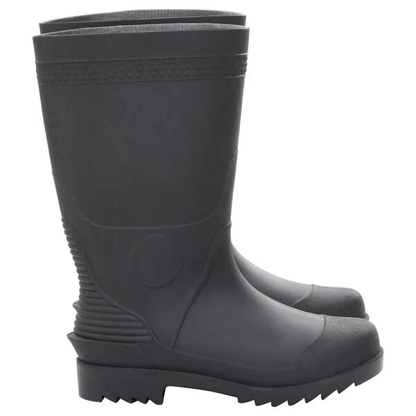 vidaXL Gummistiefel Schwarz Gr&ouml;&szlig;e 40 PVC