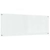 vidaXL Küchenrückwand Transparent 110 x 40 x 0,6 cm Gehärtetes Glas