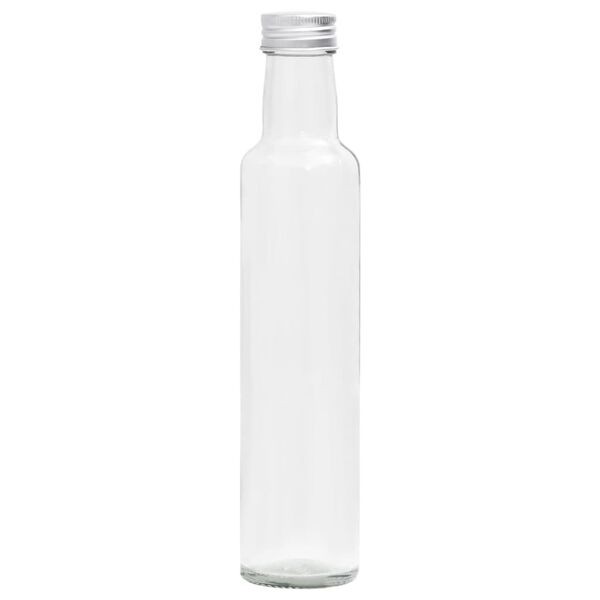 vidaXL Kleine Glasflaschen 260 ml mit Schraubverschluss 20 Stk.