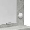 vidaXL Schminktisch Beton Grau 75,5 x 41 x 135 cm Holzwerkstoff