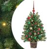 vidaXL K&uuml;nstlicher Weihnachtsbaum Gr&uuml;n 95 cm PE und PVC