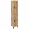 vidaXL Highboard Artisan-Eiche 34,5 x 34 x 180 cm Holzwerkstoff