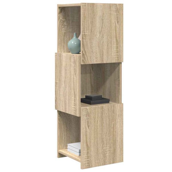 vidaXL Eckschrank Sonoma-Eiche 30,5x30x95cm Holzwerkstoff
