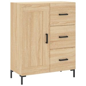 vidaXL Sideboard Sonoma-Eiche 69,5x34x90 cm Holzwerkstoff