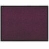 vidaXL Fu&szlig;matte Bordeaux 80 x 60 x 1,2 cm Teddystoff