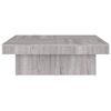 vidaXL Couchtisch Grau Sonoma 90x90x28 cm Holzwerkstoff