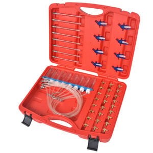 vidaXL Diesel-Durchflussmesser und Adaptersatz f&uuml;r Common Rail 8 Zylinder