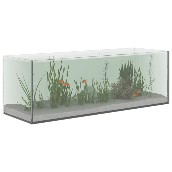 vidaXL Aquarium mit Speicher Transparent 60 x 20 x 20 cm Glas