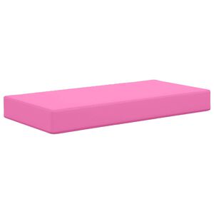vidaXL Sitzkissen Rosa 80 x 40 x 8 cm 100 % Polyester