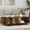 vidaXL Couchtisch Ger&auml;ucherte Eiche 95 x 55 x 31 cm Holzwerkstoff