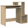 vidaXL Schreibtisch Sonoma-Eiche 106 x 41 x 88.5 cm Holzwerkstoff