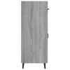 vidaXL Sideboard Grau Sonoma 69,5x34x90 cm Holzwerkstoff