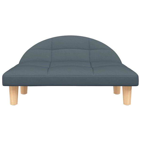 vidaXL Hundebett Dunkelgrau 70x52x30 cm Stoff