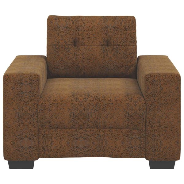 vidaXL Sofa-Sessel Braun 60 cm Kunstleder