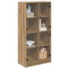 vidaXL Highboard Artisan-Eiche 68 x 37 x 142 cm Holzwerkstoff