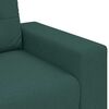 vidaXL Sofa 3 pcs Dunkelgr&uuml;n 221 x 80 x 80 cm Leinenmischgewebe