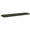 vidaXL Bankkissen SOEST 100 % Polyester Anthrazit 180 x 40 x 8 cm