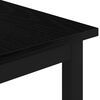 vidaXL Couchtisch Schwarz Eichen-Optik 50 x 50 x 36 cm Holzwerkstoff