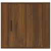 vidaXL Wand-Nachttisch Braun Eichen-Optik 50x30x47 cm