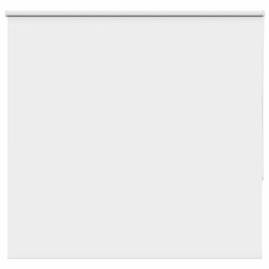 vidaXL Verdunkelungsrollo Wei&szlig; 150x150cm Stoffbreite 146,6cm Polyester