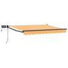 vidaXL Manuelle Gelenkarmmarkise mit LEDs Sand