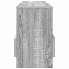 vidaXL Magazinregal Graues Sonoma 102 x 30 x 45 cm