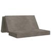 vidaXL Klappsofa Bett 200 x 67 x 45 cm Hellgrau