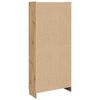 vidaXL Highboard Artisan-Eiche 82,5x30,5x185 cm Holzwerkstoff