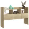 vidaXL Sideboard Sonoma-Eiche 105x30x70 cm Holzwerkstoff