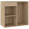 vidaXL Kosmetikschrank Sonoma-Eiche 80x40x75 cm Holzwerkstoff