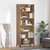 vidaXL Highboard Artisan-Eiche 69,5 x 34 x 180 cm Holzwerkstoff