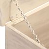 vidaXL Aufbewahrungstruhe Weiß 110 x 40 x 45 cm Massivholz Akazie