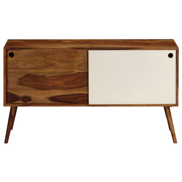 vidaXL Sideboard Massivholz Akazie 118x30x66 cm