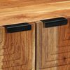 vidaXL Sideboard mit Regal Braun 60 x 33 x 75 cm Massivholz Akazie