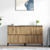 vidaXL Sideboards 2 pcs Artisan-Eiche 60 x 35 x 70 cm Holzwerkstoff