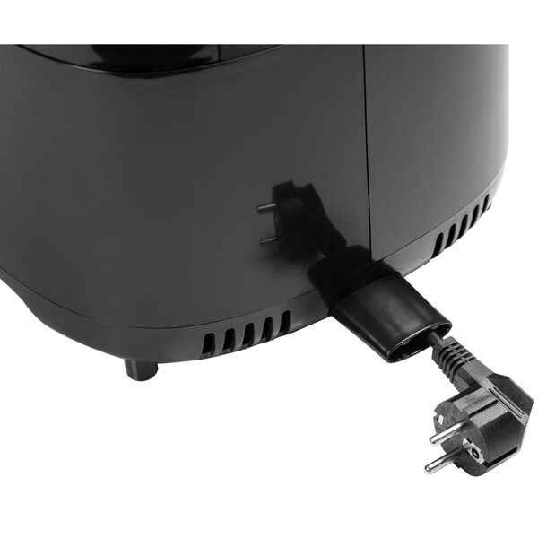 Bestron Hei&szlig;luftfritteuse Digit. AAF7003DCO Schwarz Kupfern