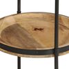 vidaXL Beistelltisch Ø55x83 cm Massivholz Mango