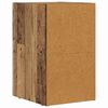 vidaXL Nachttisch Altholz 29,5 x 33,5 x 50 cm Holzwerkstoff