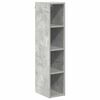 vidaXL H&auml;ngeschrank Beton Grau 20 x 29,5 x 100 cm Holzwerkstoff