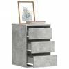 vidaXL Kommode Betongrau 40x41x58 cm Holzwerkstoff