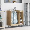 vidaXL Golf Schrank Mit Rad Uni Artisan-Eiche 65 x 45 x 98 cm